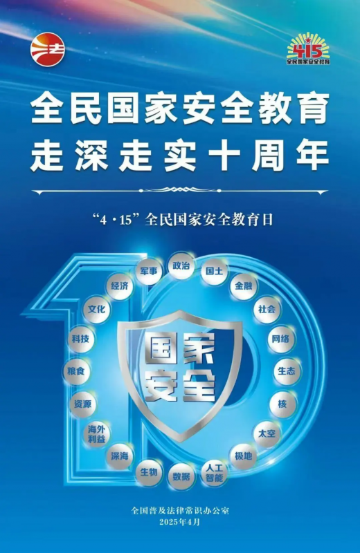 415全民國(guó)家安全教育日 | 全民國(guó)家安全教育，走深走實(shí)十周年